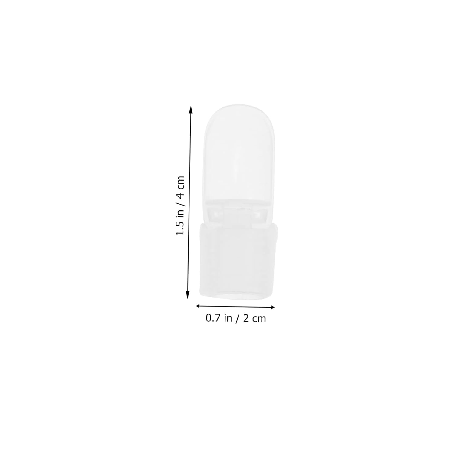 Nail Polish Varnish Protector 20-Piece Set Scratching Resistance Nail Cover for Manicure Finger Guard Suitable for Professional and Home Use