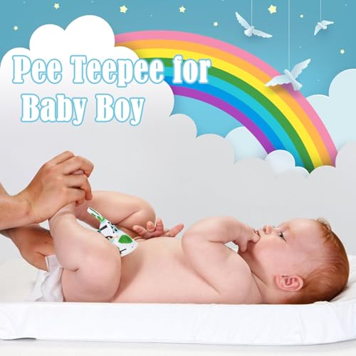 Miniatura 2 de Yccokjj Pee Teepee - 12 Fundas Para Pañales Para Bebé, Mantente Seco Al Cambiar Pañales, Accesorios De Cambio De Pañales Con Fuerte Absorción De Agua Para Niños, Regalo De Cumpleaños Para Recién