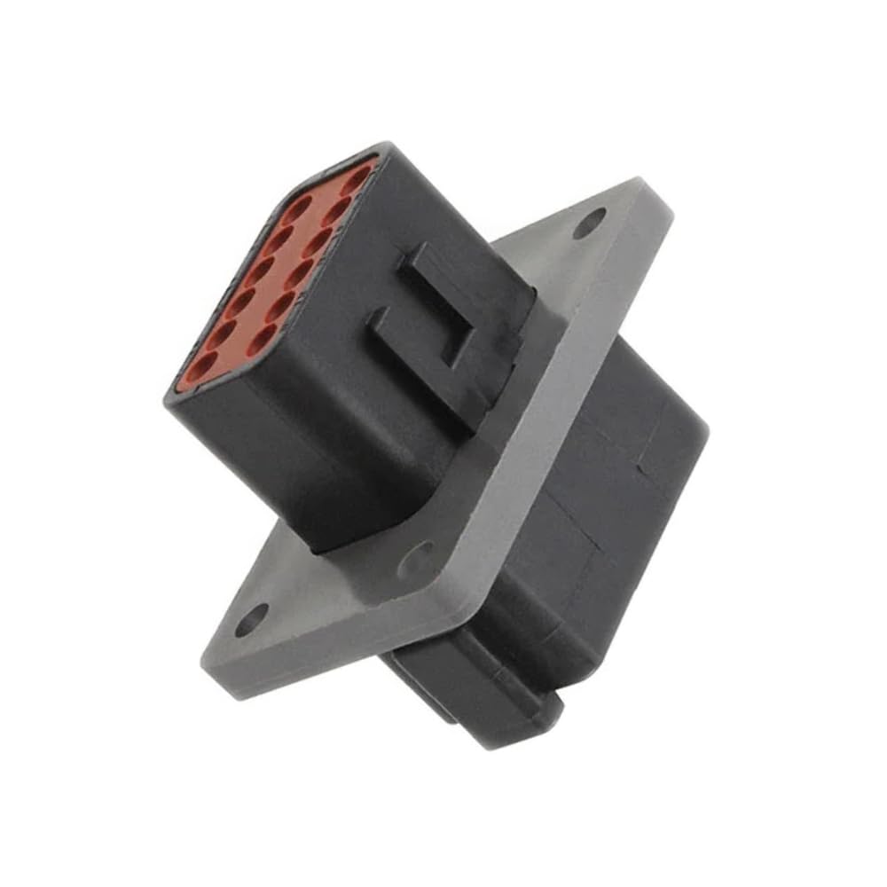 DT04-12PB-L012 Automotive Connectors 12P DT RECP ASM, Key B, Welded Flange