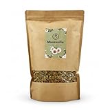 Manzanilla 1 Kg en flores a granel para infusiones de hierbas relajantes naturales para dormir | Infusión natural para dormir bien y rápido con sabor dulce (Manzanilla, 1 kg)