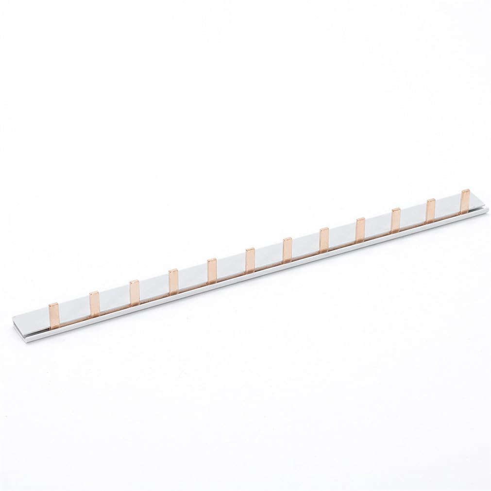 Btkigl Copper Busbar for Distribution Box Circuit Breaker PIN TYPE MCB Connector Busbar Breaker Combing Terminals 1P/2P/3P/4P/DPN (1P)