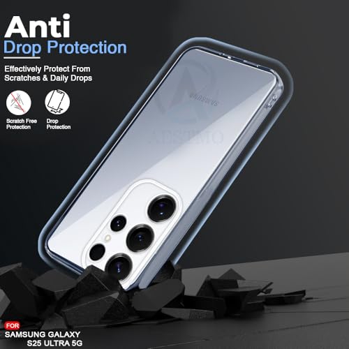 Image of AESTMO Back Case Cover for Samsung Galaxy S25 Ultra 5G | Crystal Clear Design | Shock Proof Design | Transparent Back Case Cover for Samsung Galaxy S25 Ultra 5G (Transparent, TPU)