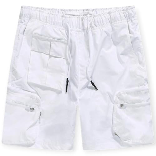Jordan Craig Men Travel Short (White), Large