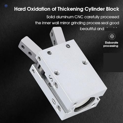 Pince pneumatique double effet MHC2-16D cylindre de préhension - 5