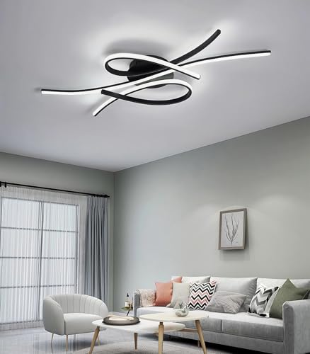 Plafonnier LED moderne pour éclairer chaleureusement votre chambre à coucher