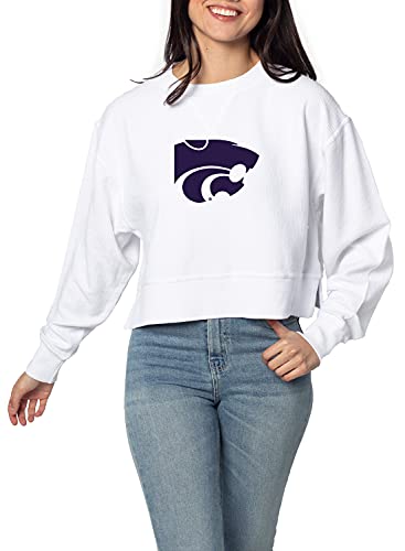 Image of chicka-d NCAA womens Corded Boxy Pullover
