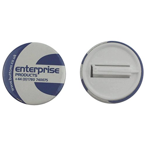 250 38mm "Super-Safe" Pinless Badge Components (ebadges)