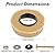 9pcs Toilet Wax Ring Replacement Kit Compatible with 3in/4in Drain Pipes, Universal Flanged Wax Toilet Ring with Gasket Nuts Bolts for Toilets Leak Repair and Smell Prevention
