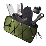 Bolsa para manillar de bicicleta, 2,1 L, reflectante, impermeable, bolsa plegable para bicicleta – para ciclismo de montaña, ciclismo de carretera, turismo, viajes, al aire libre