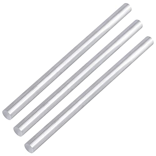 Tige ronde en aluminium 16mm lot de 3 barres T6511 de 330mm pour tour