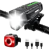 【Sicherheitszertifizierung & Blendfreies Design】: SMBZOMI LED Fahrradlicht Set ist StVZO, CE, ROHS Zertifiziert. Fahrradlampe vorne mit blendfreiem optischem Design bietet Ihnen eine klarere und sicherere Sicht in der Nacht, perfekt für Radfahren, Camping, Wandern und andere Outdoor-Aktivitäten.