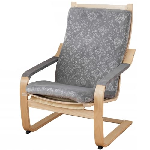 Domidekor Schwingsessel Bezug Grau - Schwingstuhl Husse - Überzug für Relaxsessel - Abdeckung für Ruhesessel - Schutzhülle für Relaxstuhl – Oeko-Tex 100 – Elastisch Samt Velour Schmutzabweisend Domidekor Schwingsessel Bezug Grau - Schwingstuhl Husse - Überzug für Relaxsessel - Abdeckung für Ruhesessel - Schutzhülle für Relaxstuhl – Oeko-Tex 100 – Elastisch Samt Velour Schmutzabweisend