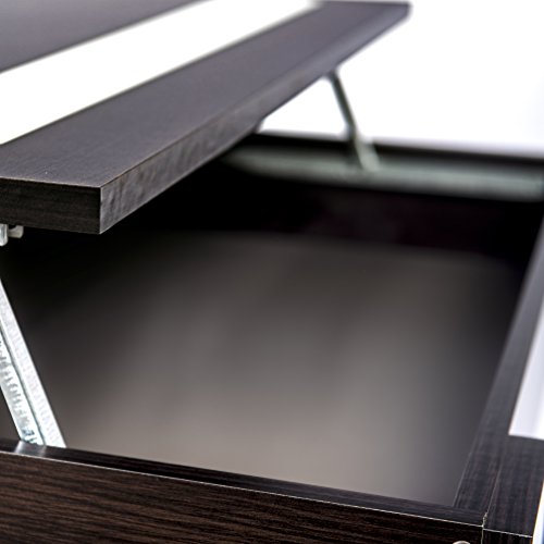 Studio Decor Tavolino alzabile Julia con Vetro