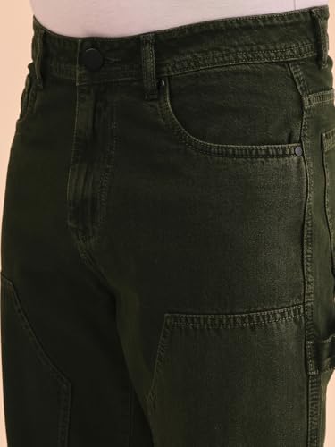 Image of Style Quotient Men Relaxed Fit Mid Rise Carpenter Jeans