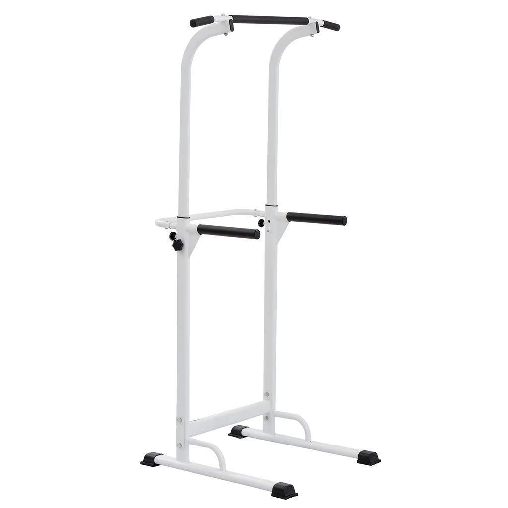OTQEFTN Barbell Squat Rack Stand Adjustable Height Solid Steel Bench Presses Squat Rack Dip Stands Multi-Function Pull-Up Bars & Barbell Rack Strength Training Fitness Equipment for Home Gym