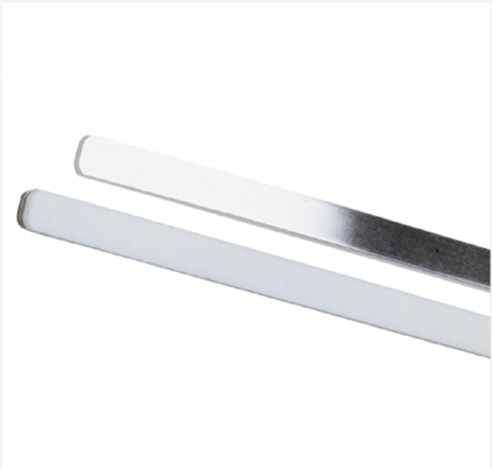DJO Finger Splint Padded Strip Aluminum/Foam Left or Right Hand Silver/Gray (#79-72165, Sold Per Piece)