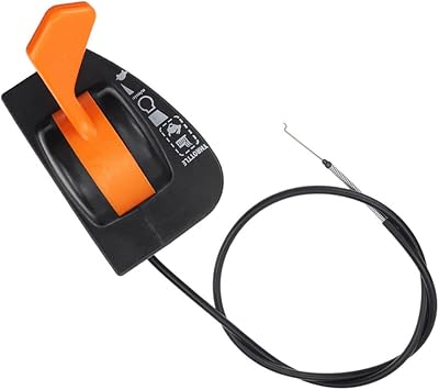 GY21984 Throttle Choke Cable Compatible with John Deere D125, D130, D140, D160, D170, LA135, LA155, X165, LA165, and LA175 Lawn Mower Handle Throttle Control Cable