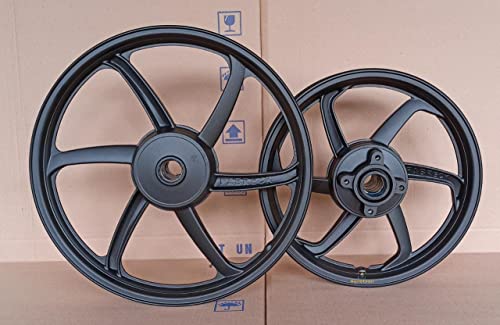 Par de Rodas de Liga Leve 6 Palitos Dianteira Tambor Pop 100 110i