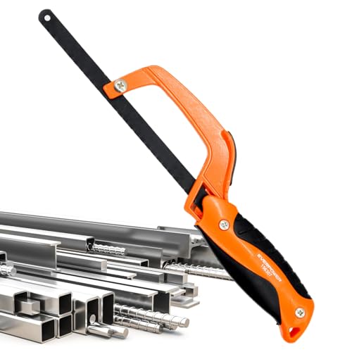 Ristyur Sierra de Mano - Sierra de podar de 11 Pulgadas para Uso con una Sola Mano - Sierras de podar para Cortar árboles, Sierra de jardín, Sierra de Campamento Robusta para el Camino de leñador