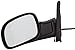 Depo 333-5403L3EBH Black Driver Side Power Heated Mirror