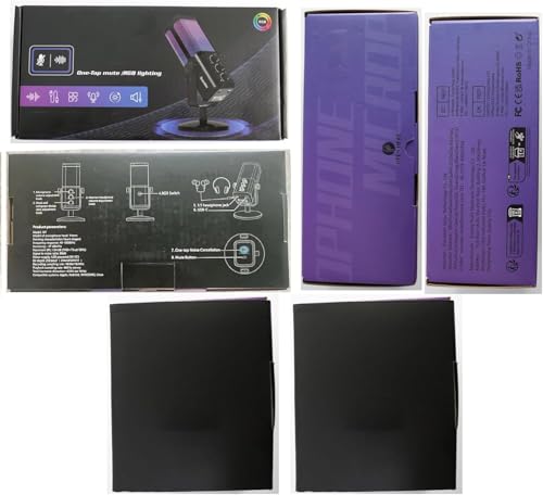 socodox Microfono Gaming RGB con Equilibrio de Voz, Cancelación de Ruido, Patrón Cardioide, Silencio Táctil y Monitorización | Microfono PC Condensador USB para PS5/PS4/Mac, para Streaming/Podcast - imagen 8