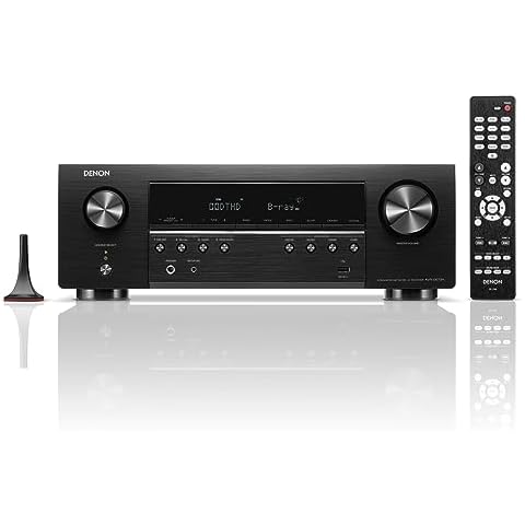 Denon AVR-S670H 5.2 Ch Home Theater Receiver - 8K UHD HDMI Receiver (75W X 5), Streaming via Built-in HEOS, Bluetooth & Wi-Fi, Dolby TrueHD, Dolby Pro Logic II & DTS HD Surround Sound Cover