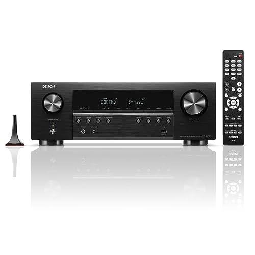 Denon AVR-S670H 5.2 Ch Home Theater Receiver, 8K UHD HDMI Receiver 75W x 5