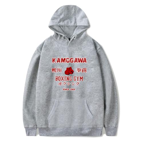 Hajime no Ippo Hoodies Merch Anime Casual Hooded Sweatshirt Unisex Clothing