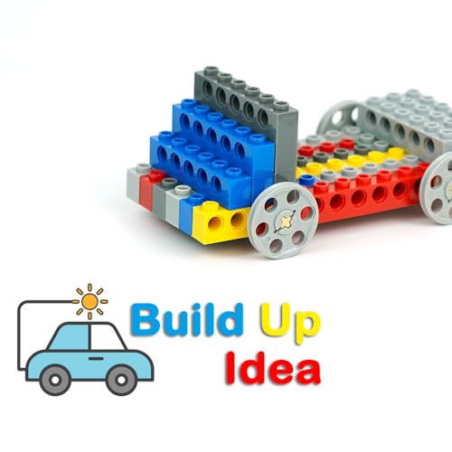 Image of BroTex Technical-Parts-Beams-Gears Bricks Bulk Pins Connectors, Compatible with Car-Motors Accessories Building Blocks Sets MOC Buildings Toys for Adults Kids Age 6+ Toys
