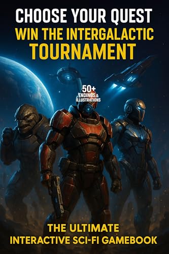 Choose Your Quest: Win the Intergalactic Tournament: The Ultimate Interactive Sci-Fi Gamebook Adventure with 40+ Endings and Epic Illustrations