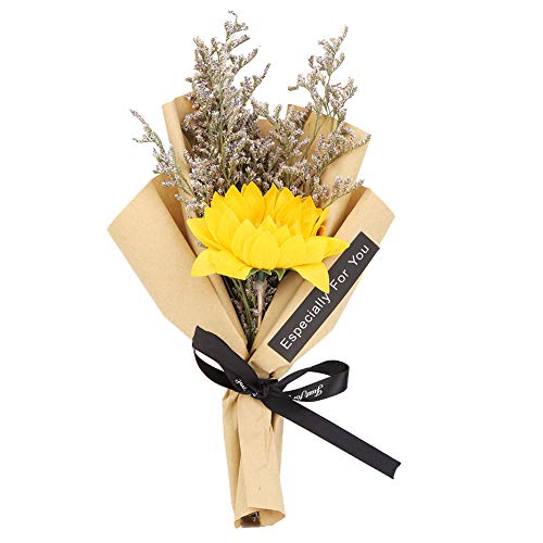 Mini ramo de flores secas para decoración de boda y hogar