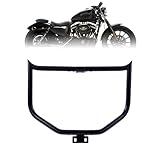 Kinglemc Crash Bar Engine Guard Highway Bar for Harley Davidson Sportster Iron 883 XL883N 09-22;1200 Custom XL1200C 04-22;Roadster XL1200R XL883 XL883C '04-08; Superlow XL1200T14-22 (Black-Updated)