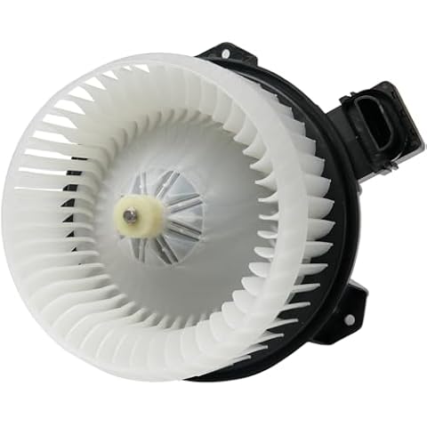 AC Heater Blower Motor HVAC Compatible with Chrysler 200 Sebring, Jeep Patriot, Dodge Caliber Journey Ram 1500, Acura TL, Honda Accord, Ford Edge, Lincoln - Part# 79310-STKA-41, 5191345AA Cover