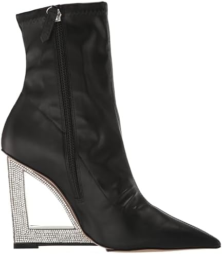 SCHUTZ Women's Filipa Bootie Knee High Boot, Black, 8.5 | Image 5