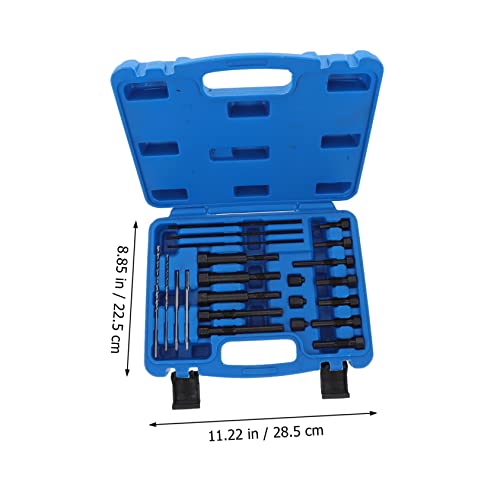 Bougie préchauffage cassée solution avec le kit outil extraction filetages automobiles auto