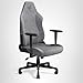 Razer Iskur V2 X Ergonomic Gaming Chair: Built-in Lumbar Support - Widened Seat - High Density Foam Cushions - Adjustable 152 Degree Recline - 2D Armrests - Plush Fabric Finish - Light Gray Edition