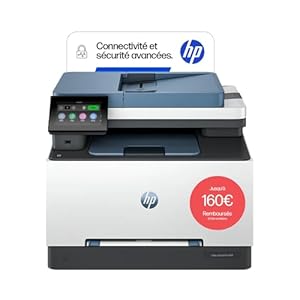 HP Color LaserJet Pro 3302sdw, 499Q6F, Imprimante Multifonction A4, Impression Recto Verso Automatique, 25ppm N/B et Couleur, USB, Ethernet, Wi-FI, Copie, Numérisation, ADF 50 Feuilles, Smart, Bleu