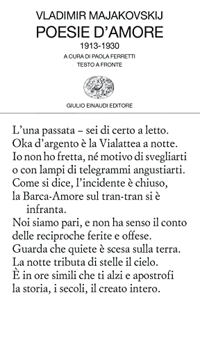 Poesie D'amore 1913-1930. Testo Russo A Fronte-image