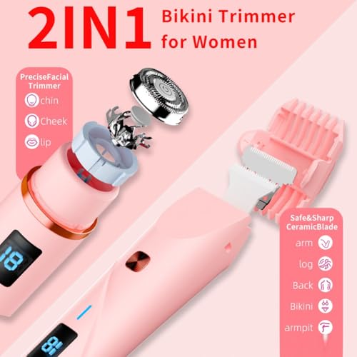 Mini recortadora impermeable con doble cabezal de precisión 3