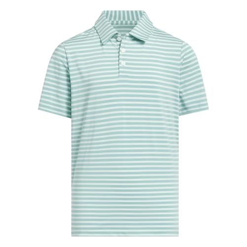adidas Boys Striped Polo Shirt