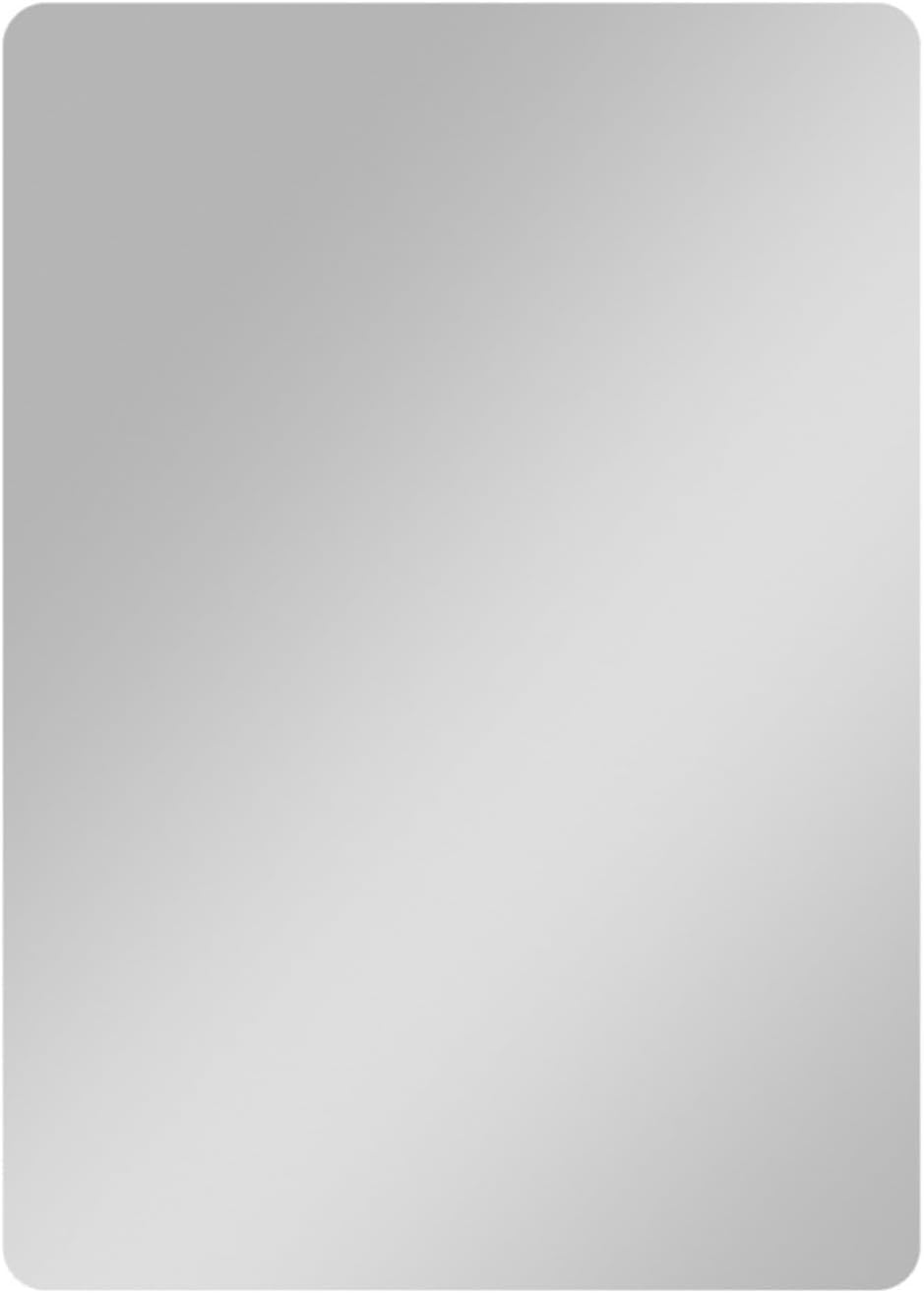 LVYXON Magnetic Locker Mirror, Rectangular, 12.7x17.8 cm, Modern, Unframed, Wall-Mounted, School, College, Travel, Kitchen, Bathroom, Sports