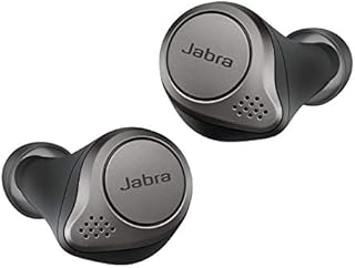 Jabra Elite Active 75t Earbuds - Active Noise Cancelling Wireless Sports Earbuds with Long Battery Life - In Ear True Wireless Sports Earphones for Calls and Music - Navy