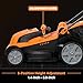 LawnMaster MEB1114K Electric Corded Lawn Mower 15-Inch 11AMP