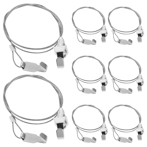 Crochets de suspension ajustables iplusmile avec système de réglage précis pour miroirs