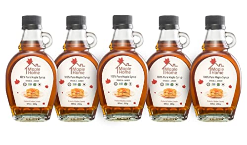 Image of Maple Home 100% Pure Maple Syrup Grade A | Vegan | Light and Delicate | No Additives, No Added Colours (1.25kg)