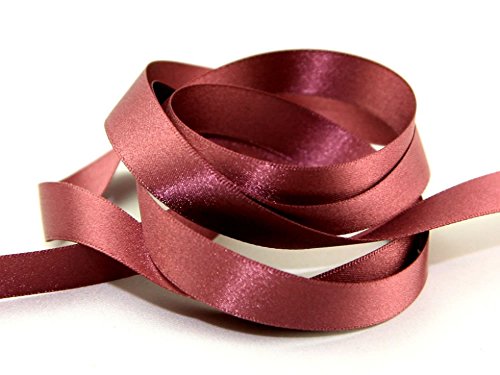 10mm Berisford Double Faced Satin Ribbon 6837 Grape - per metre 10mm Berisford Double Faced Satin Ribbon 6837 Grape - per metre