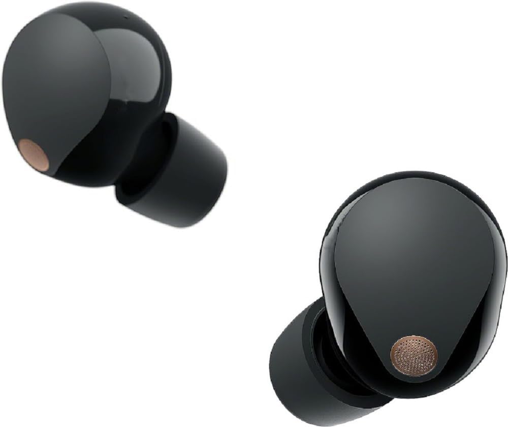 Sony WF-1000XM5-BLACK Wireless Noise Canceling High-Res Earbuds with an Additional 1 Year Coverage (2023)(Used)