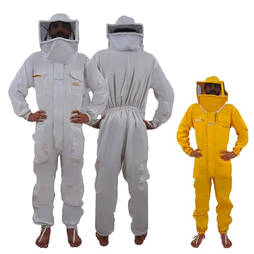 Giacca Apicoltore Professionale URBANSBEE Con Velo - Tuta Protezione Api In Cotone - Foto 3