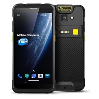 SIMPLETEK - Smartphone PDA Palmare Rugged (IP65) con Scanner Barcode 1D/2D/QR - Android 13, 4G LTE, Dual SIM e NFC