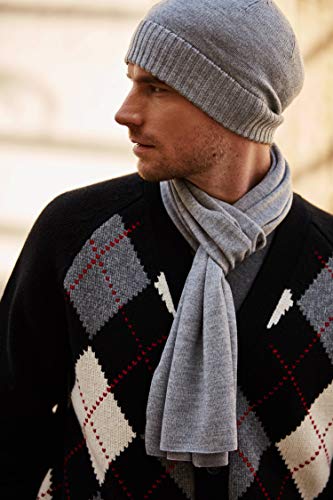 Eurkea 100% Merino Wool Winter Soft And Cozy Scarf For Men thumb #5